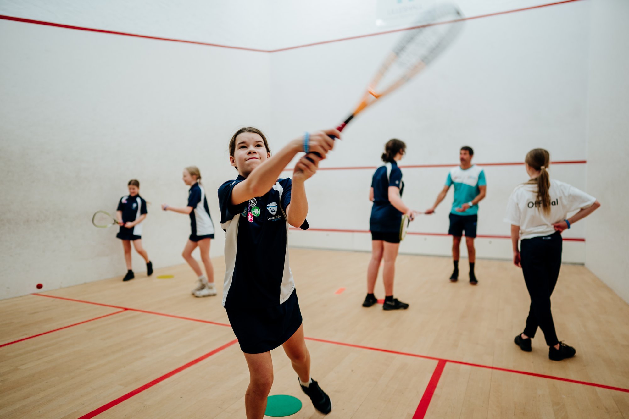 Female school pupils participating at a This Girl Can School Games event